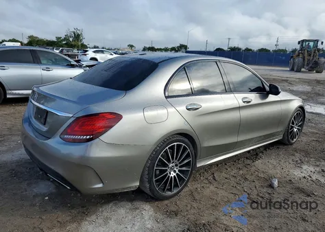 2019 Mercedes-Benz C 300 from USA, damaged, VIN 55SWF8DB6KU294087